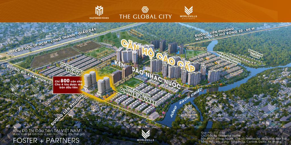 Phối Cảnh Tổng Thể The Global City